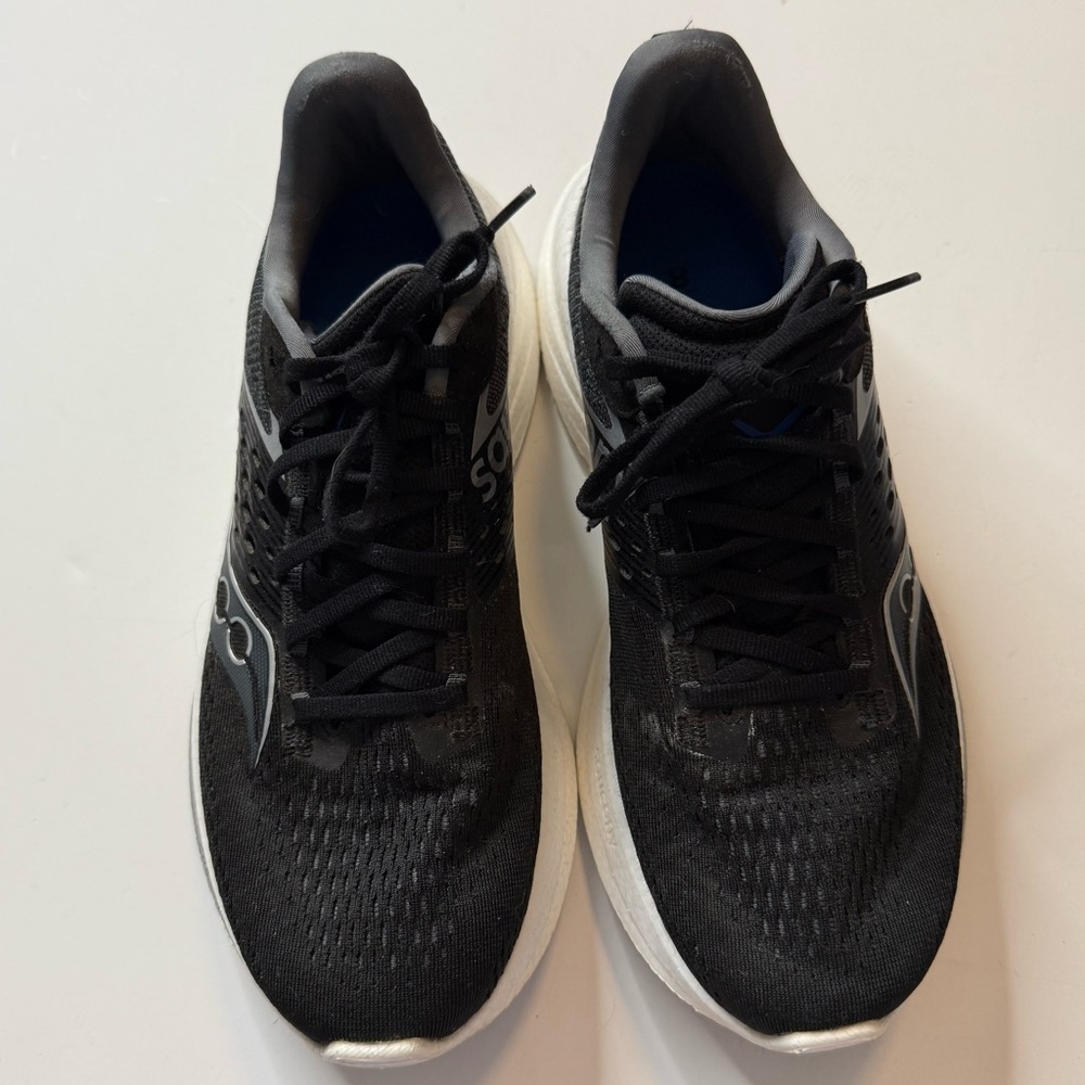 Saucony Black and White Athletic Sneakers